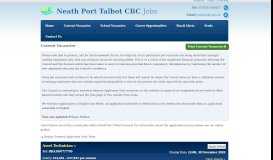 
							         Current Vacancies - Neath Port Talbot CBC Jobs								  
							    