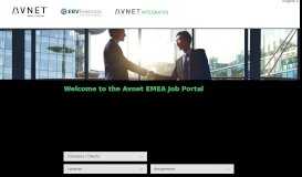 
							         Current Vacant Positions - Avnet EMEA Job Portal								  
							    
