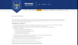 
							         Curriculum Guides 8-12 - Nuriootpa High School - Department for ...								  
							    