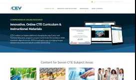 
							         Curriculum :: iCEV | Online CTE Curriculum & Certification ...								  
							    