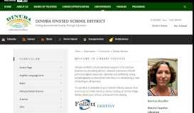 
							         Curriculum / Library Services - Dinuba Unified School District								  
							    