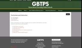 
							         Curriculum Resources for Teachers and Parents | gbtps								  
							    