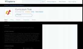 
							         Curriculum Trak Reviews and Pricing - 2020 - Capterra								  
							    