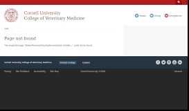 
							         CURRICULUM VITAE - Cornell University College of Veterinary ...								  
							    