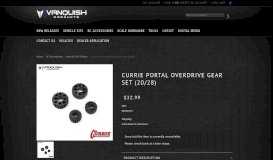 
							         Currie Portal Overdrive Gear Set - Vanquish Products								  
							    