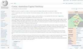 
							         Curtin, Australian Capital Territory - Wikipedia								  
							    
