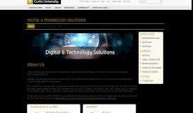 
							         Curtin Information Technology Services (CITS)								  
							    