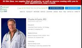 
							         Curtis, Charles H, MD | Physicians Primary Care								  
							    