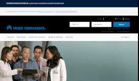 
							         Custom care & coverage just for you - Kaiser Permanente								  
							    