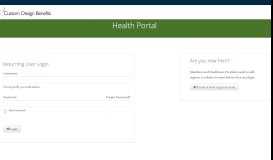 
							         Custom Design Benefits | Login - Health Portal Solutions								  
							    