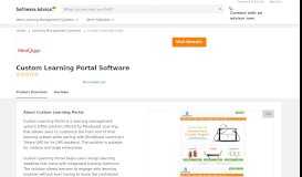 
							         Custom Learning Portal Software - 2019 Reviews - Software Advice								  
							    