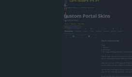 
							         Custom Portal Skins | Portal Tutorials - GameBanana								  
							    