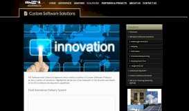 
							         Custom Software Solutions - Advanced Solutions, Inc.								  
							    
