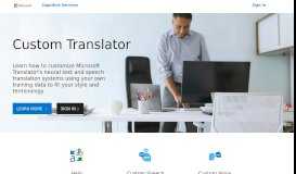 
							         Custom Translator								  
							    