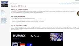
							         Custom TV Portal - hummy.tv Wiki								  
							    