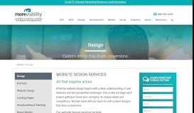 
							         Custom Website Design Services – MoreVisibility								  
							    