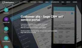 
							         Customer 365 - Sage CRM self service portal - CRM Together								  
							    