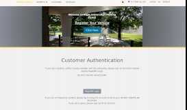 
							         Customer Authentication - Regis University								  
							    