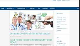 
							         Customer Cloud Portal Self-service Solution - Datanova								  
							    