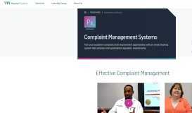 
							         Customer Complaint Management System | MasterControl								  
							    