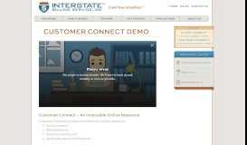 
							         Customer Connect Online Portal Demo | Interstate Billing Service								  
							    