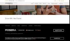 
							         Customer Experience Portal | Posera								  
							    