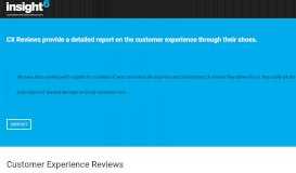 
							         Customer Experience Reviews from Customer Experience Experts ...								  
							    