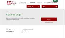 
							         Customer Login | ABC Home & Commercial Services | College Station								  
							    