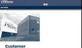 
							         Customer Login | Pioneer Metal Finishing Customer Center								  
							    