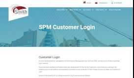 
							         Customer Login | Smith Property Management | Dublin | Ireland								  
							    