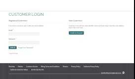 
							         Customer Login - Tools for the Pro								  
							    