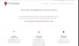 
							         Customer Login Update FAQ - Paramount Capital Group, Inc.								  
							    
