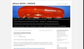 
							         Customer Online Portal | allianz-BUSS | MEDAN								  
							    