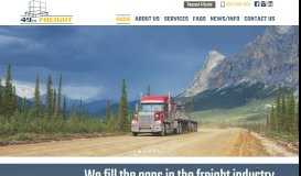 
							         Customer Portal | 49th Freight - An Independent Landstar Agent								  
							    