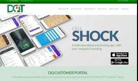 
							         Customer Portal App | DQ Technologies								  
							    
