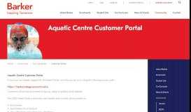 
							         Customer Portal - Barker College								  
							    