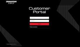 
							         Customer Portal - Bridgestone Golf								  
							    