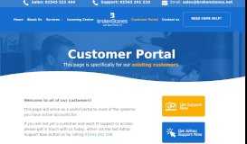
							         Customer Portal - brokenStones Main Site								  
							    