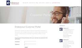
							         Customer Portal — Endeavour Information Solutions | Belfast | Office ...								  
							    