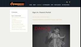 
							         Customer Portal | Expressions Dance and Music | College Station, TX								  
							    