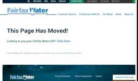 
							         Customer Portal - Fairfax Water								  
							    