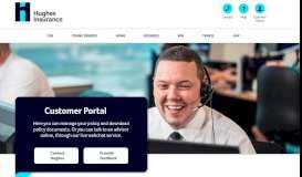 
							         Customer Portal | Hughes Insurance								  
							    