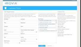 
							         Customer Portal - IMS Health: User Self-Service								  
							    