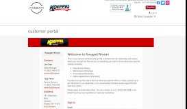 
							         customer portal | Koeppel Nissan								  
							    