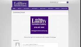 
							         Customer Portal - Liberty Gymnastics ... - Liberty Gymnastics Academy								  
							    