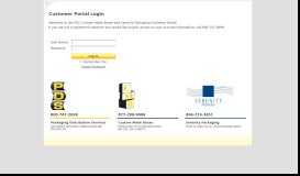
							         Customer Portal Login - PDS Packaging								  
							    
