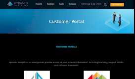 
							         Customer Portal Login - Pyramid 2018 and BI Office - Pyramid Analytics								  
							    