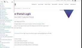 
							         Customer Portal Login | VIAVI Solutions Inc.								  
							    