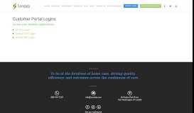 
							         Customer Portal Logins - Sandata - Sandata Technologies								  
							    