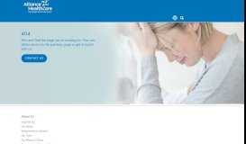 
							         Customer Portal | Online services - Alliance Healthcare								  
							    